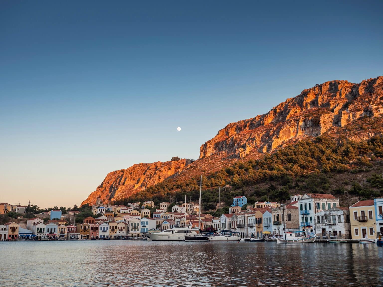 A view of life from Kastellorizo, one of the beautiful islands of Greece.